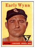 1958 Topps Baseball #100 Early Wynn White Sox VG-EX/EX 449776