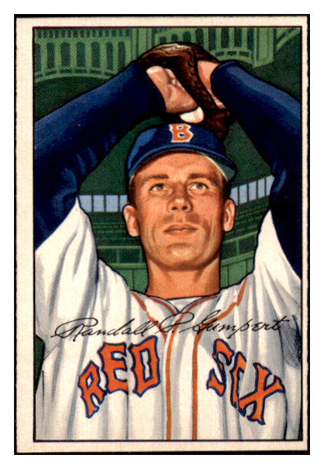 1952 Bowman Baseball #106 Randy Gumpert Red Sox EX-MT 449906