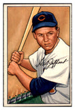 1952 Bowman Baseball #104 Hal Jeffcoat Cubs EX-MT 449908