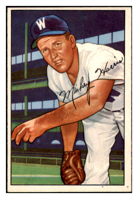 1952 Bowman Baseball #135 Mickey Harris Senators EX-MT 449909