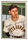 1952 Bowman Baseball #171 Mel Queen Pirates NR-MT 449922