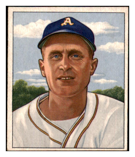1950 Bowman Baseball #159 Joe Tipton A's NR-MT 449931