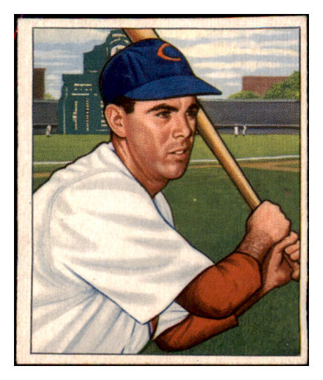 1950 Bowman Baseball #172 Peanuts Lowrey Reds NR-MT 449932
