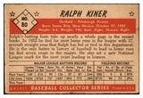 1953 Bowman Color Baseball #080 Ralph Kiner Pirates VG 449940