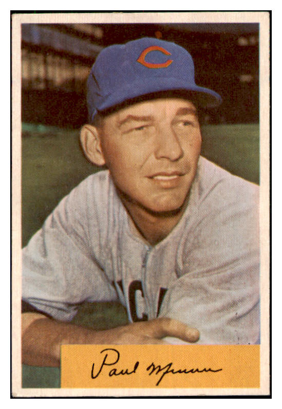 1954 Bowman Baseball #013 Paul Minner Cubs EX-MT 449959