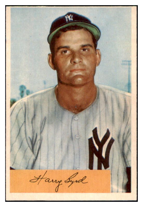 1954 Bowman Baseball #049 Harry Byrd Yankees EX-MT 449964