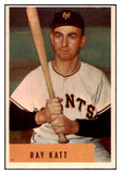 1954 Bowman Baseball #121 Ray Katt Giants EX-MT 449970