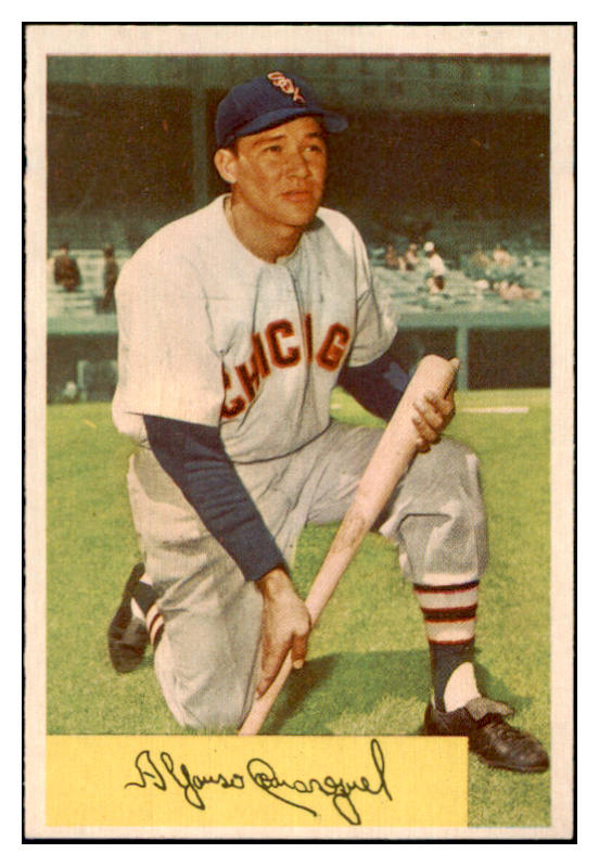 1954 Bowman Baseball #054 Chico Carrasquel White Sox NR-MT 449981