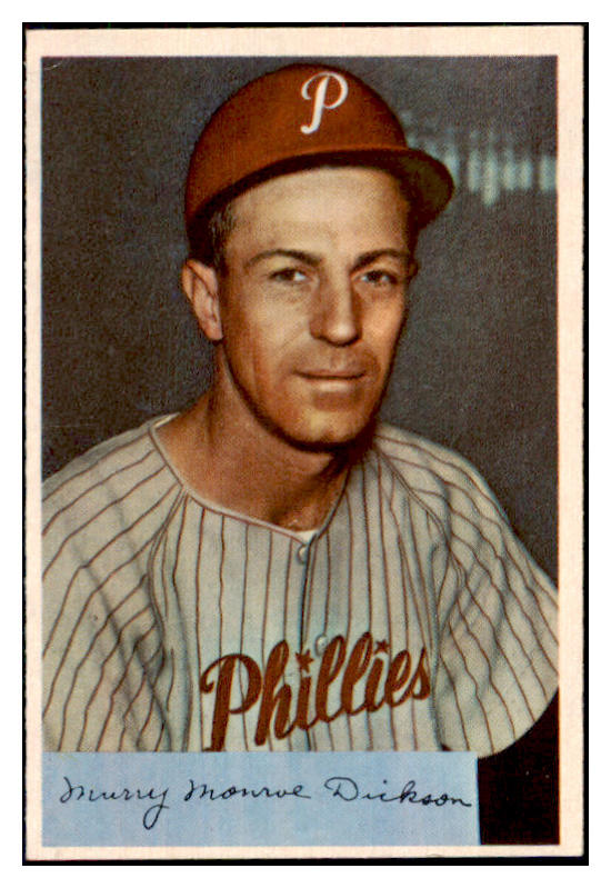 1954 Bowman Baseball #111 Murry Dickson Phillies NR-MT 449992