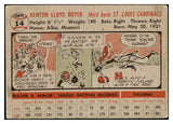 1956 Topps Baseball #014 Ken Boyer Cardinals VG-EX Gray 450041