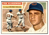 1956 Topps Baseball #025 Ted Kluszewski Reds EX White 450062