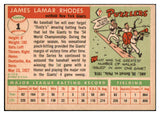 1955 Topps Baseball #001 Dusty Rhodes Giants EX 450109
