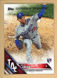 2016 Topps #Us136 Julio Urias Dodgers NR-MT 450111