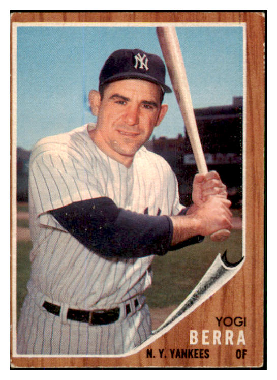 1962 Topps Baseball #360 Yogi Berra Yankees VG-EX 450121