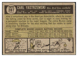 1961 Topps Baseball #287 Carl Yastrzemski Red Sox VG-EX 450153