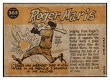 1960 Topps Baseball #565 Roger Maris A.S. Yankees VG-EX 450192