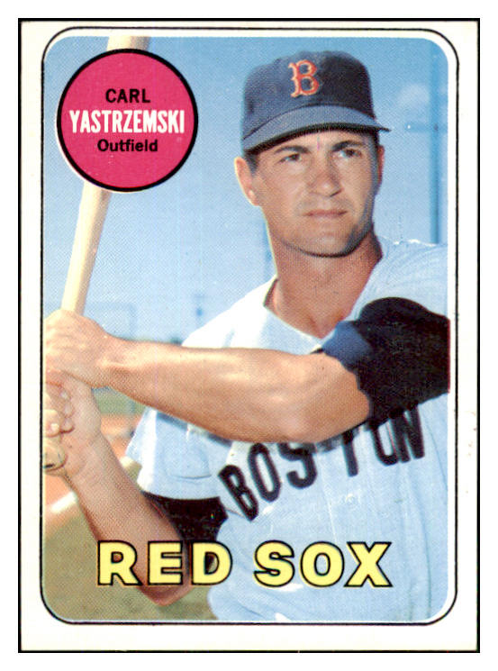 1969 Topps Baseball #130 Carl Yastrzemski Red Sox EX-MT 450204