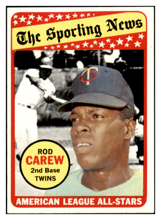 1969 Topps Baseball #419 Rod Carew A.S. Twins EX-MT 450218