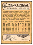 1968 Topps Baseball #086 Willie Stargell Pirates EX 450236