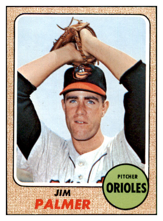 1968 Topps Baseball #575 Jim Palmer Orioles EX-MT 450248