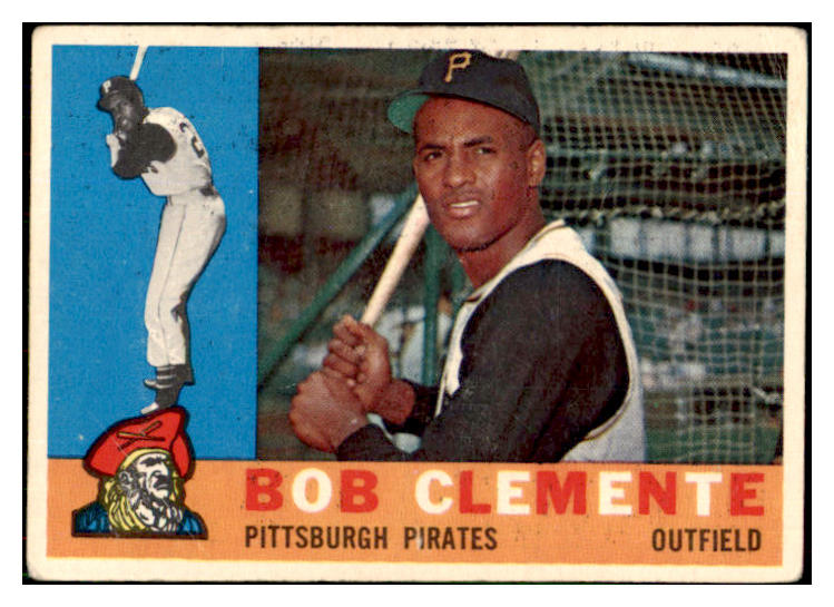 1960 Topps Baseball #326 Roberto Clemente Pirates VG-EX 450257