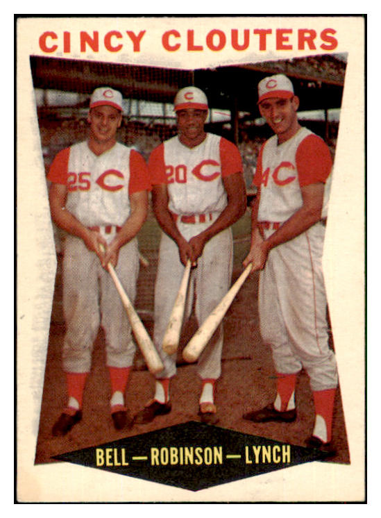 1960 Topps Baseball #352 Frank Robinson Gus Bell EX-MT 450259