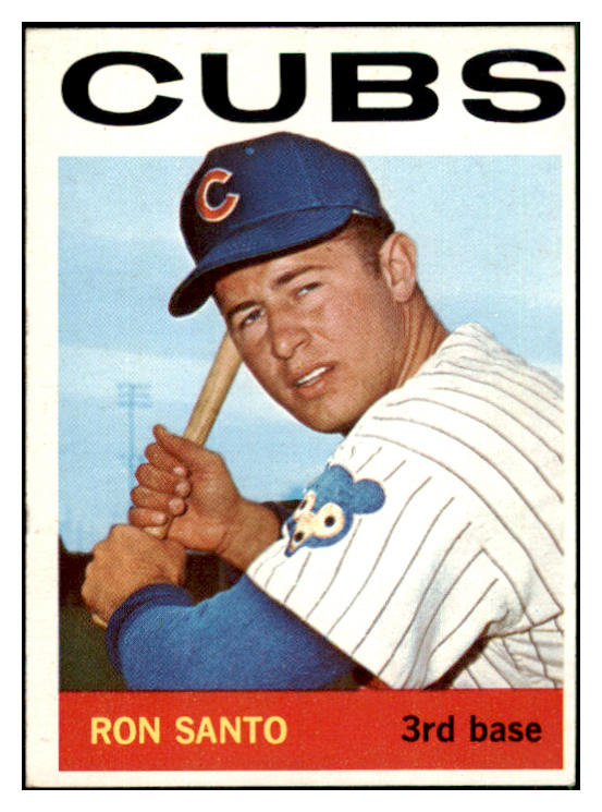 1964 Topps Baseball #375 Ron Santo Cubs VG-EX 450266