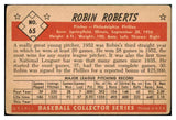 1953 Bowman Color Baseball #065 Robin Roberts Phillies GD-VG 450294