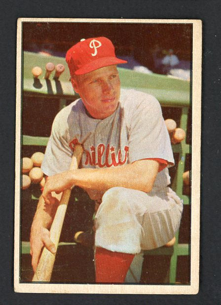 1953 Bowman Color Baseball #010 Richie Ashburn Phillies VG-EX 450304