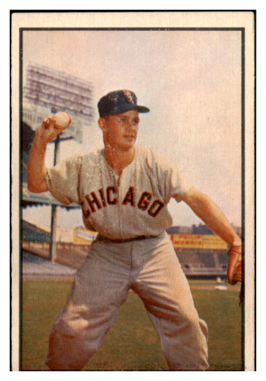 1953 Bowman Color Baseball #018 Nellie Fox White Sox VG-EX 450305