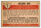 1953 Bowman Color Baseball #018 Nellie Fox White Sox EX-MT 450307
