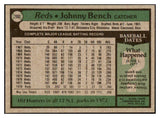 1979 Topps Baseball #200 Johnny Bench Reds NR-MT 450399