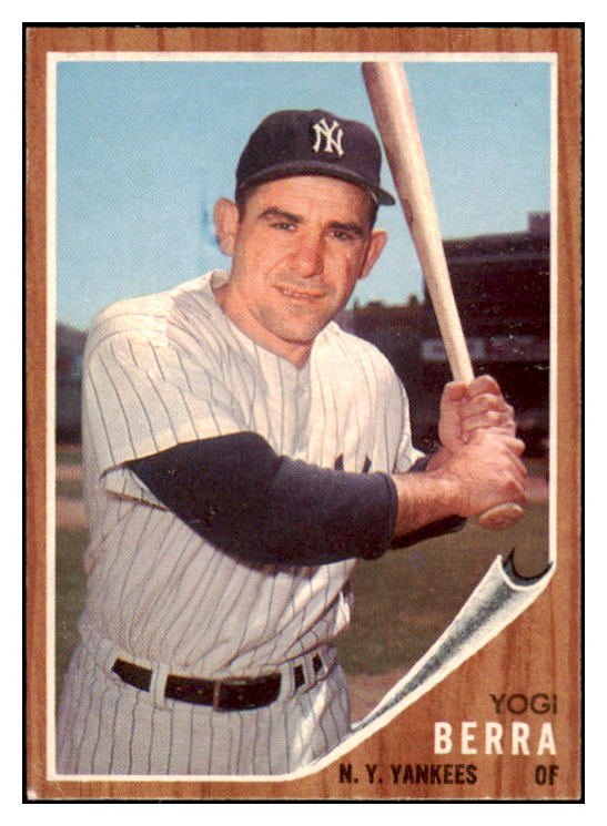 1962 Topps Baseball #360 Yogi Berra Yankees EX+/EX-MT 450461