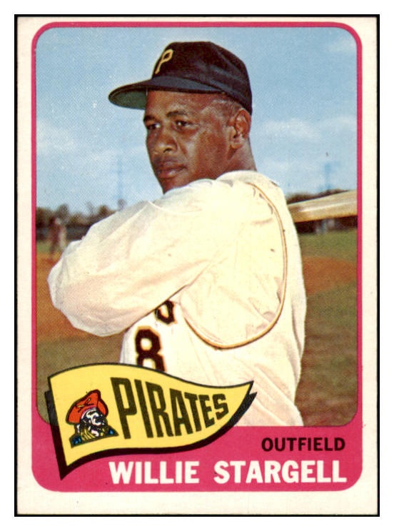 1965 Topps Baseball #377 Willie Stargell Pirates EX-MT 450471