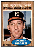 1962 Topps Baseball #399 Warren Spahn A.S. Braves EX-MT 450484