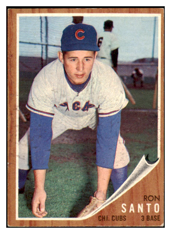 1962 Topps Baseball #170 Ron Santo Cubs EX+/EX-MT 450485