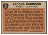 1962 Topps Baseball #468 Brooks Robinson A.S. Orioles VG-EX 450492