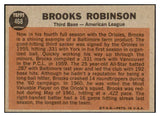 1962 Topps Baseball #468 Brooks Robinson A.S. Orioles NR-MT 450493
