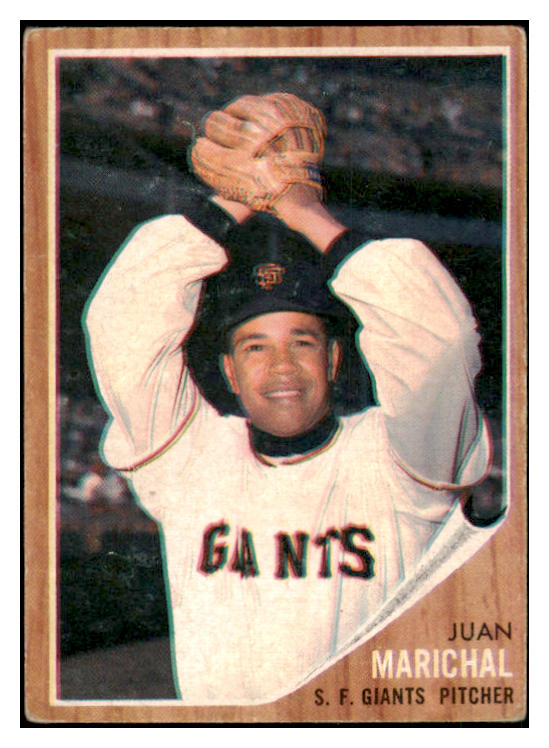 1962 Topps Baseball #505 Juan Marichal Giants VG-EX 450497