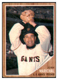 1962 Topps Baseball #505 Juan Marichal Giants VG-EX 450497