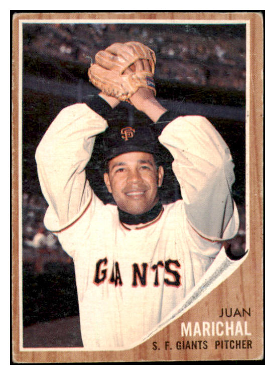 1962 Topps Baseball #505 Juan Marichal Giants VG-EX 450498