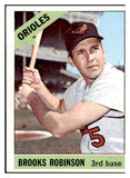 1966 Topps Baseball #390 Brooks Robinson Orioles VG-EX oc 450504