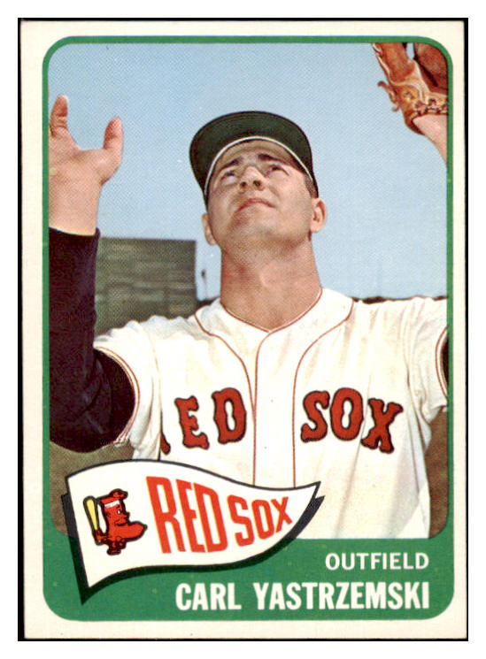 1965 Topps Baseball #385 Carl Yastrzemski Red Sox NR-MT 450514