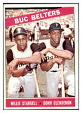 1966 Topps Baseball #099 Willie Stargell Donn Clendenon EX-MT 450531