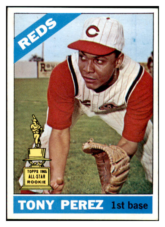 1966 Topps Baseball #072 Tony Perez Reds EX-MT 450536