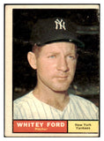 1961 Topps Baseball #160 Whitey Ford Yankees GD-VG 450556