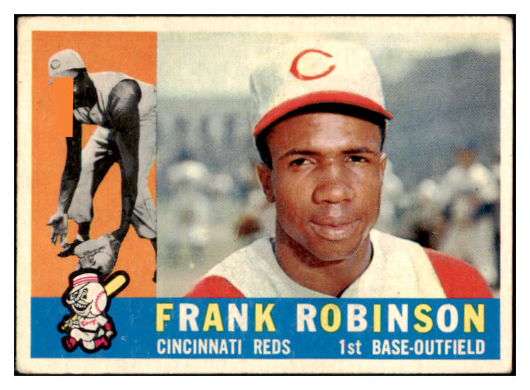 1960 Topps Baseball #490 Frank Robinson Reds VG-EX 450585