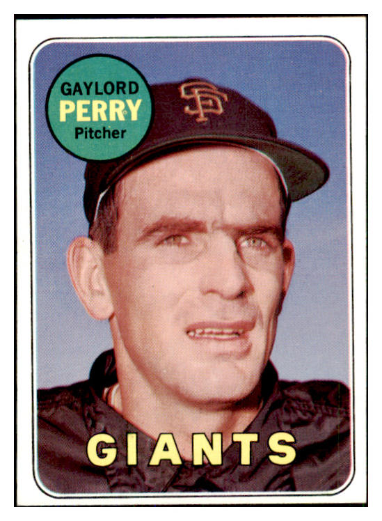 1969 Topps Baseball #485 Gaylord Perry Giants NR-MT 450645
