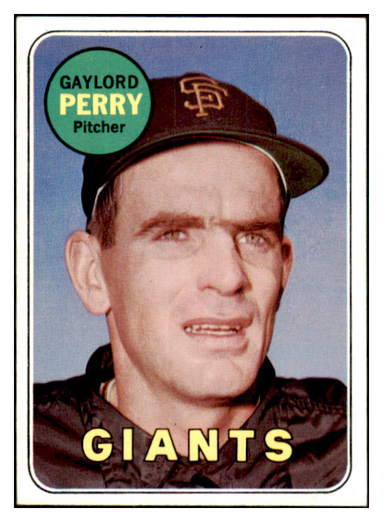 1969 Topps Baseball #485 Gaylord Perry Giants NR-MT 450646