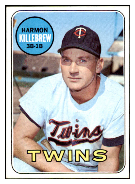 1969 Topps Baseball #375 Harmon Killebrew Twins NR-MT 450661